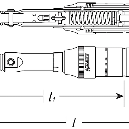 Cần siết lực 9 x 12 ∙ 5 – 60 Nm 