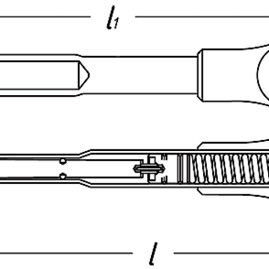 Cần siết lực 9 x 12 mm ∙ 2 – 25 Nm